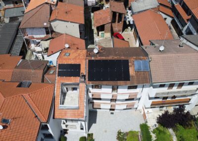 Impianto fotovoltaico residenziale su palazzina