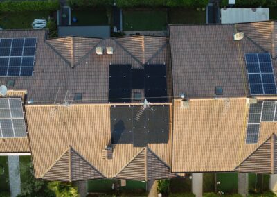 Impianto fotovoltaico residenziale su villette