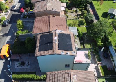 Impianto fotovoltaico residenziale su villa