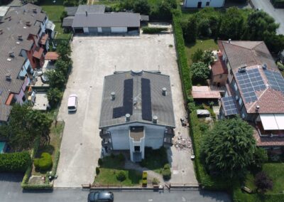 Impianto fotovoltaico residenziale su villetta