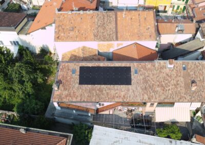 Impianto fotovoltaico residenziale su casolare